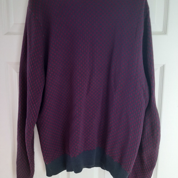 Large Mens Penguin By Munsingwear Blue & Purple - Picture 5 of 6